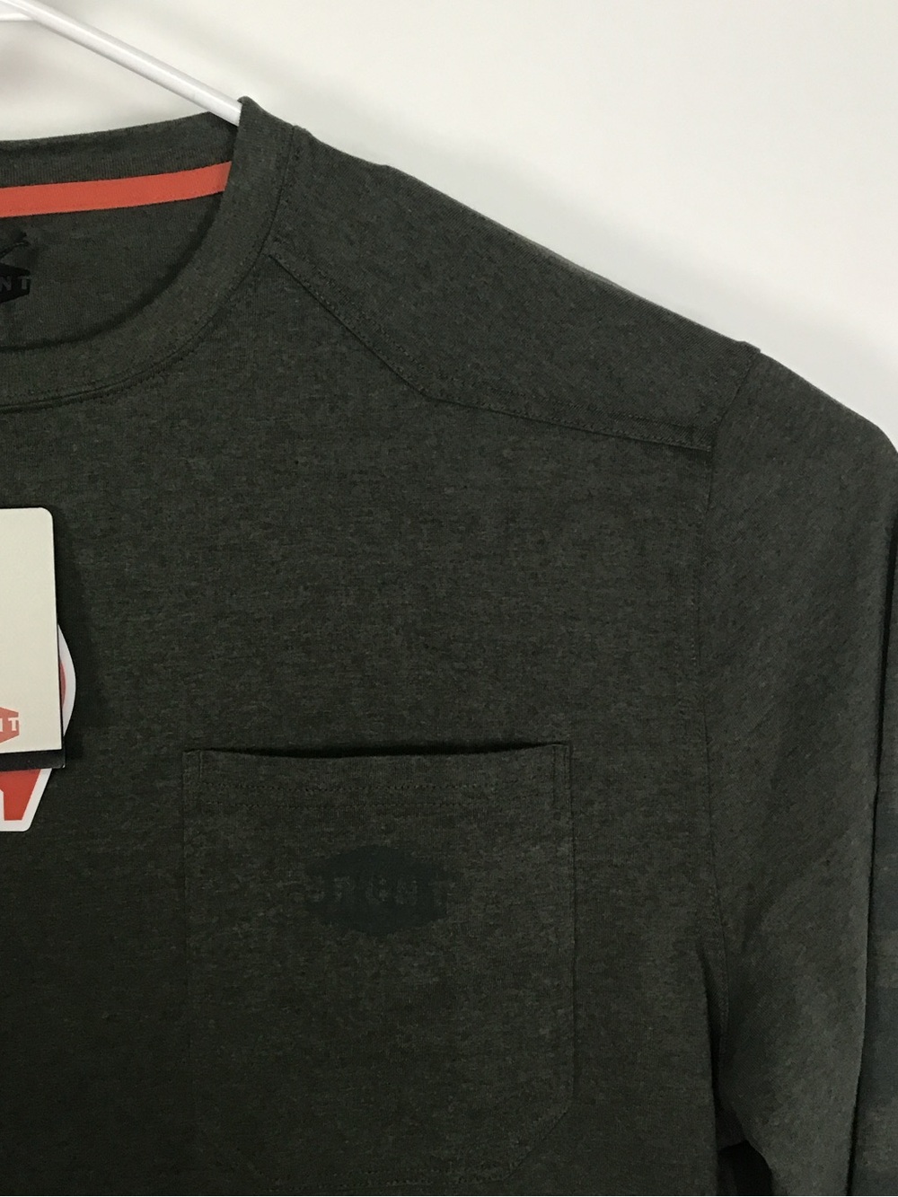 NWT Brunt men’s long sleeve pocket tee shirt XL - Picture 6 of 12
